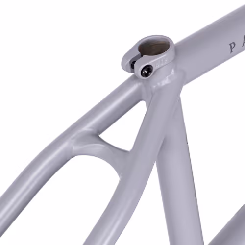 Oversize 20.5” seat stays and an invest casted seat stay bridge making it stronger and stiffer in one of the most critical areas. This frame also uses our new Invest Casted Logic seat clamp.